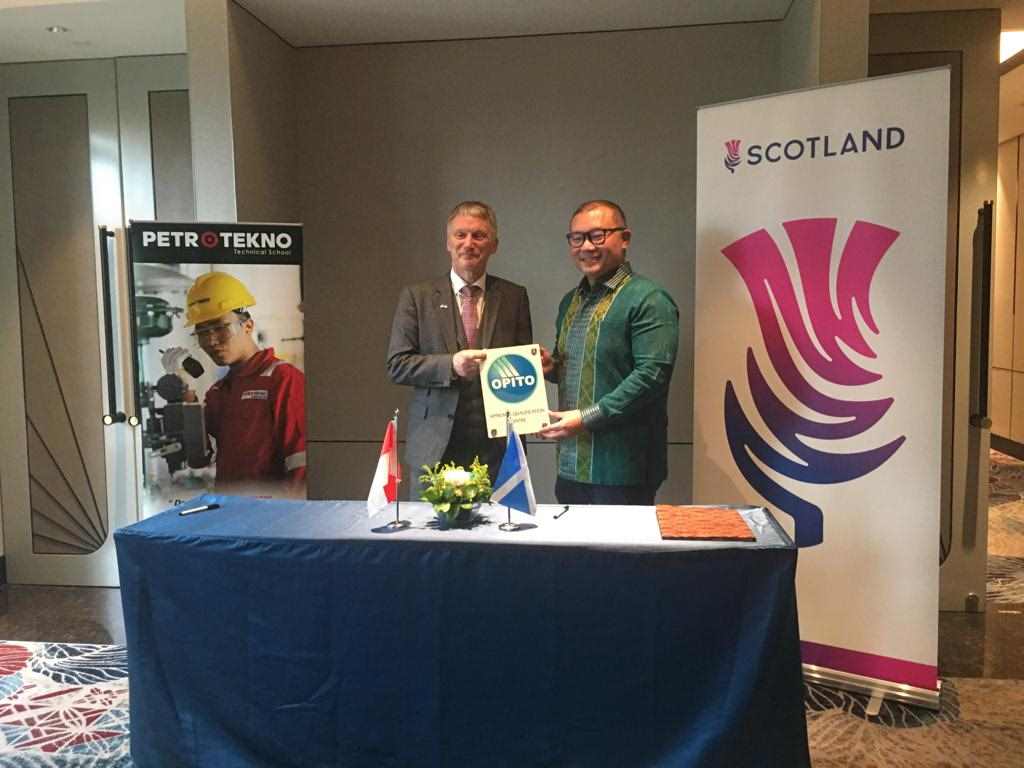 Keren, OPITO Percayakan Pengembangan Kompetensi Pekerja MIGAS Indonesia Ke PETROTEKNO