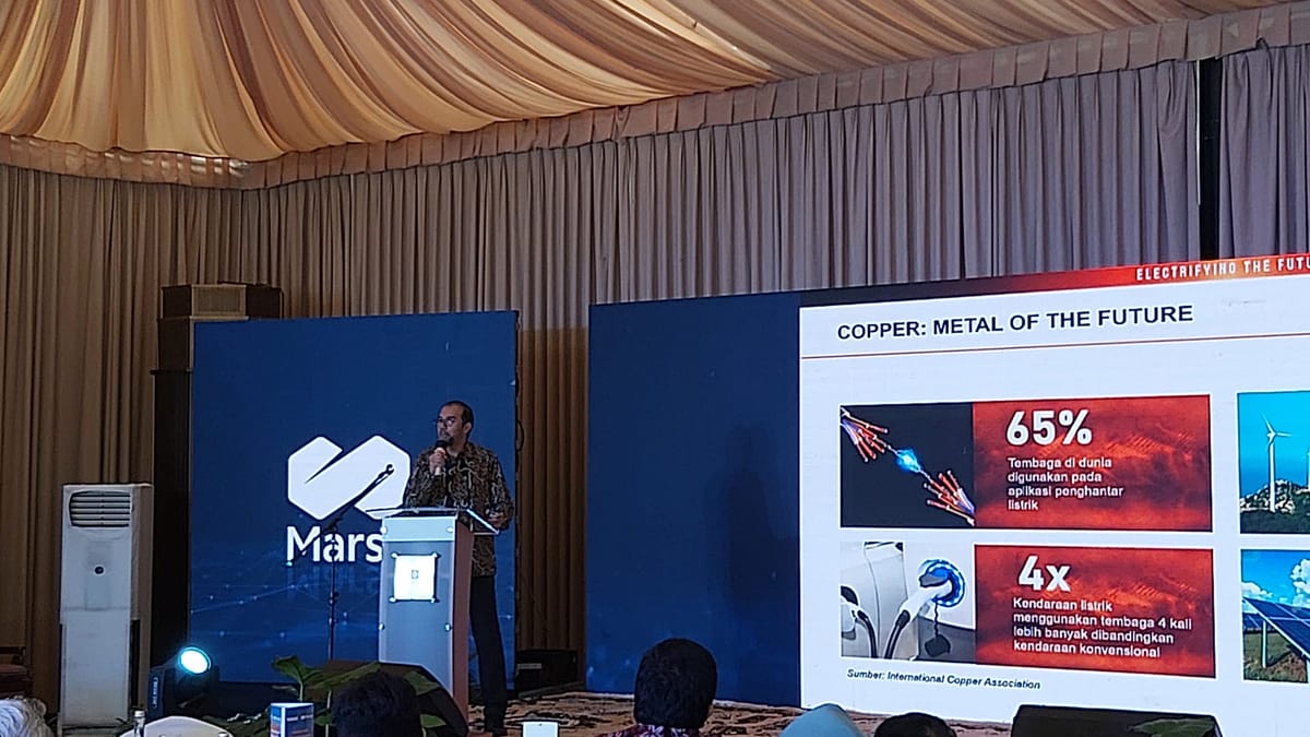 Beroperasi 2024, Smelter Tembaga Freeport di Gersik Topang Ekosistem EV dan EBT