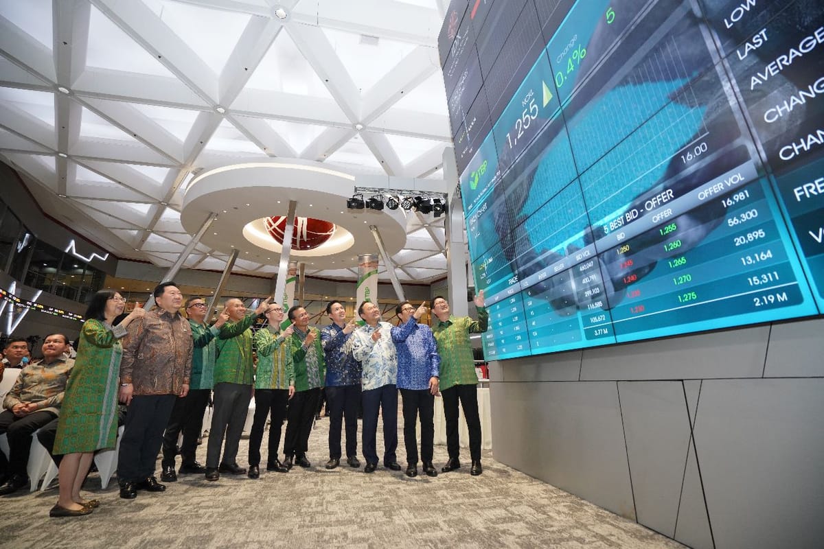 Tok...Anak Usaha Harita Nikel Group Resmi Melantai Di Bursa