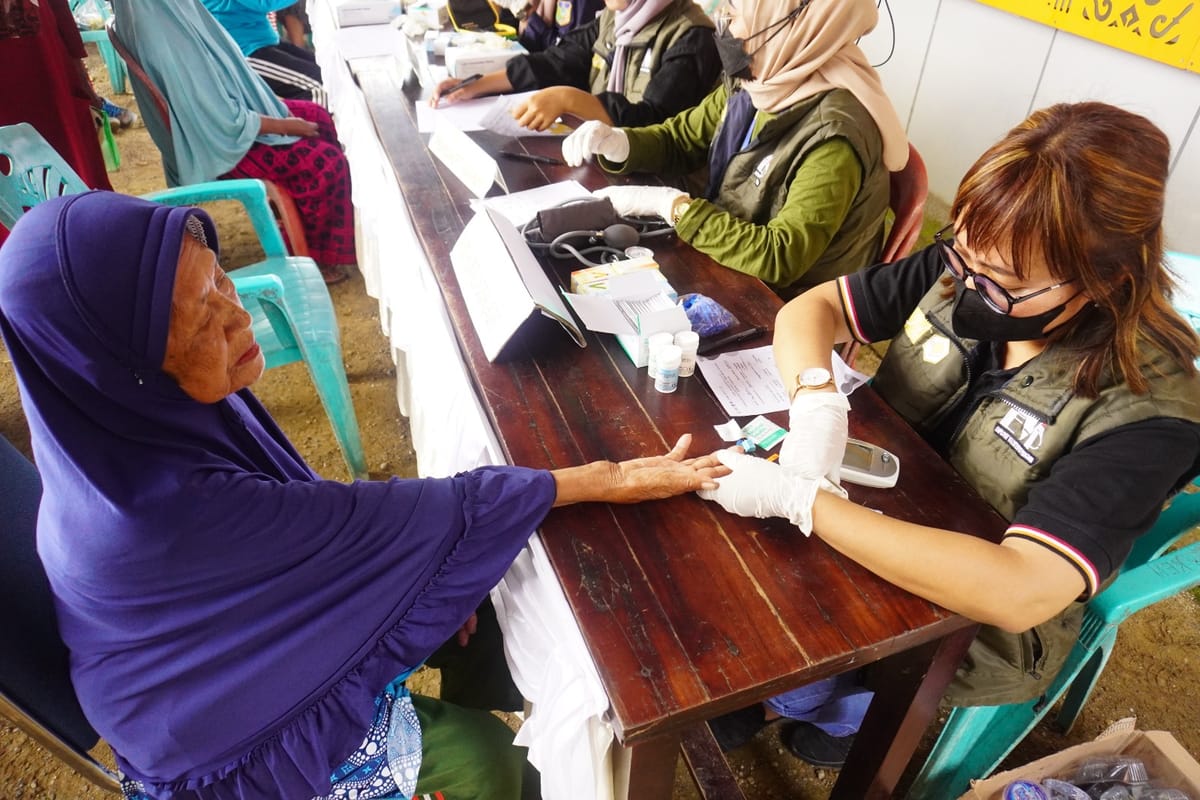 Peringati HAN 2023, PT GKP Adakan Pemeriksaan Kesehatan Gratis