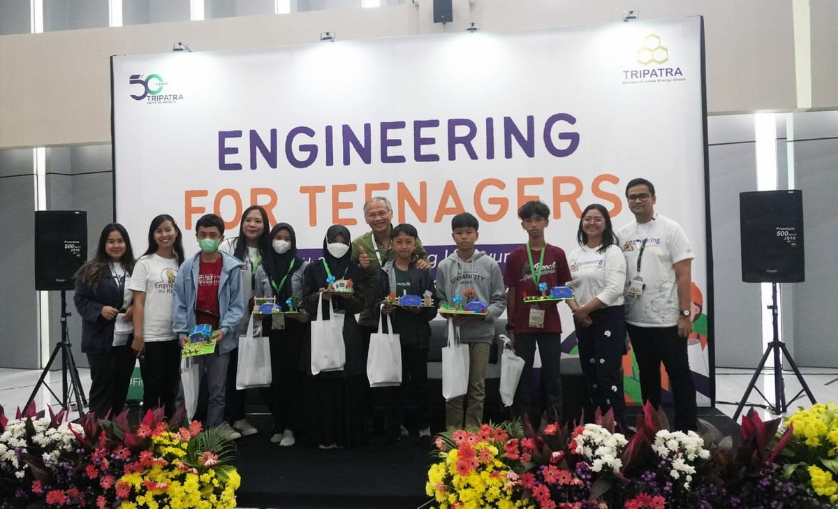 Tripatra Sukses Gelar Engineering for Teenagers, Menyasar Siswa SMP Sejabodetabek