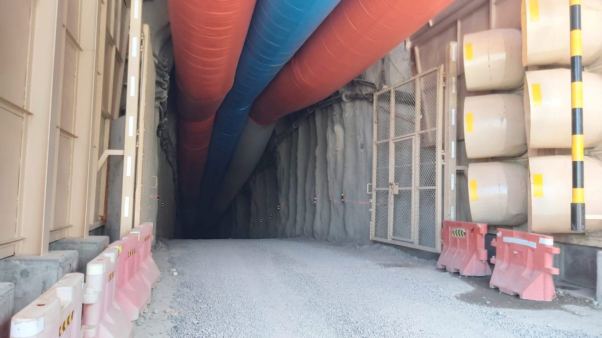 Tambang Tembaga Underground Blok Tujuh Bukit