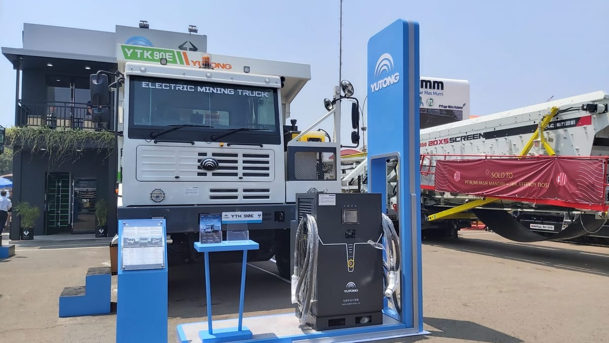 Dump Truck Elektrik Yutong