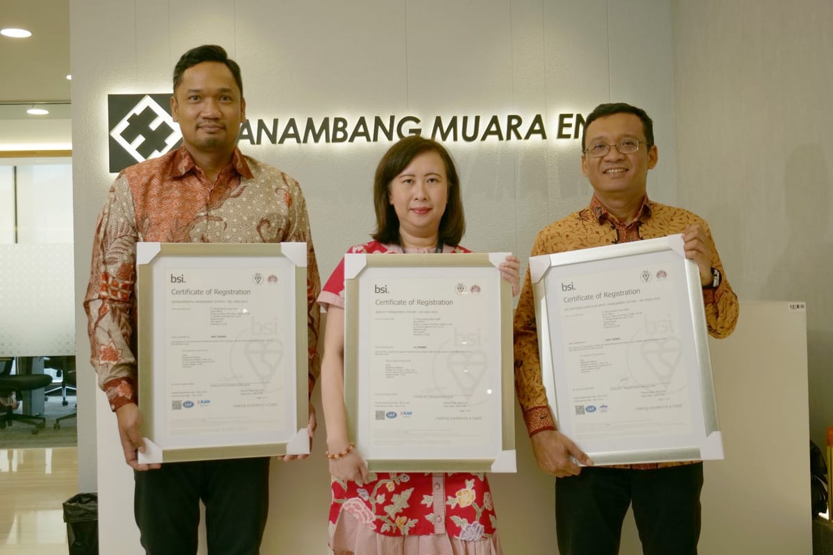 Kantongi Sejumlah ISO, Manambang Muara Enim Kejar Operasi Berkelanjutan