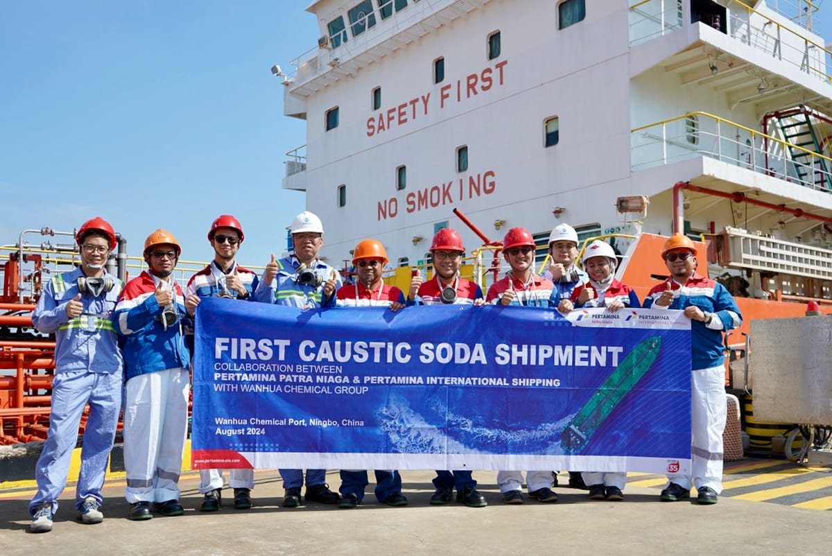 Pertamina Patra Niaga Pasok Caustic Soda Ke Smelter Alumina Milik PT Borneo Alumina Indonesia