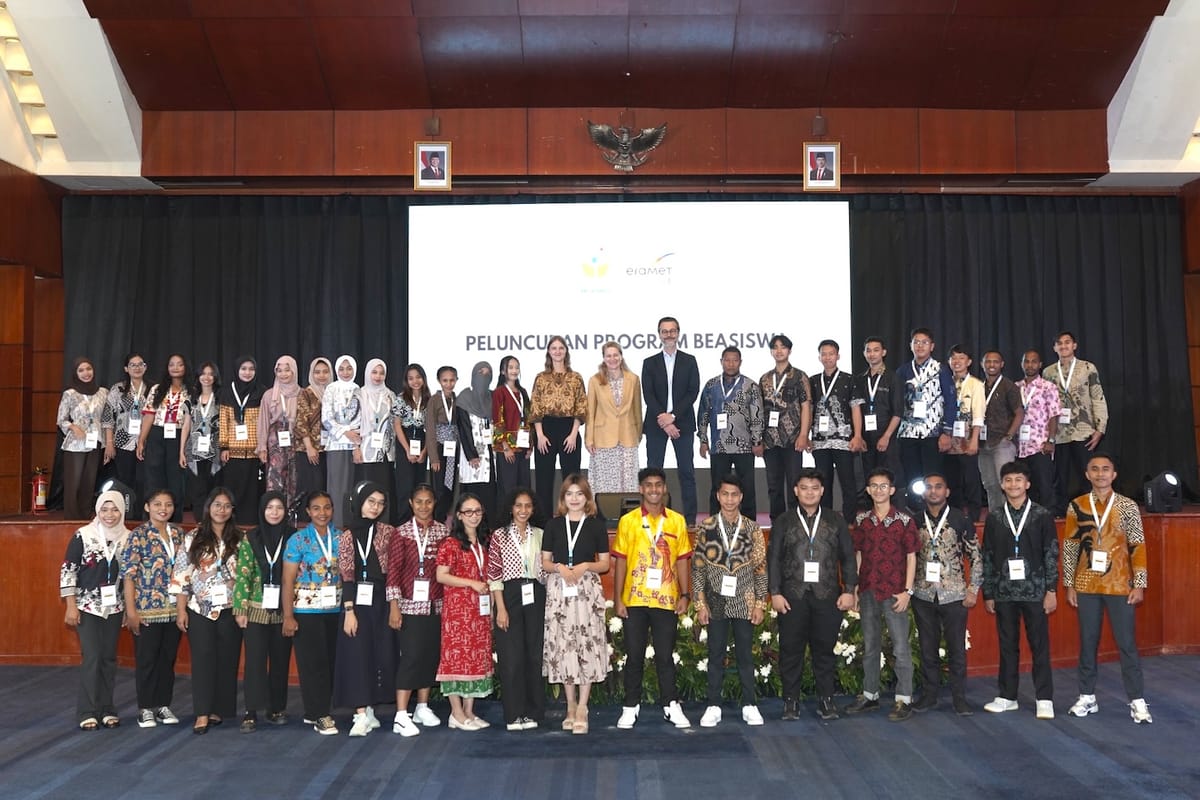 Eramet Beri Beasiswa Pada 42 Mahasiswa Dari Indonesia Timur