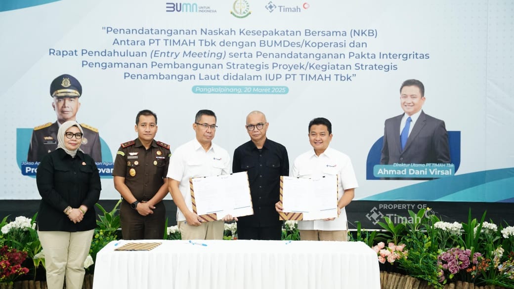 Kejagung Akan Kawal Proyek Pembangunan Strategis PT Timah,Tbk