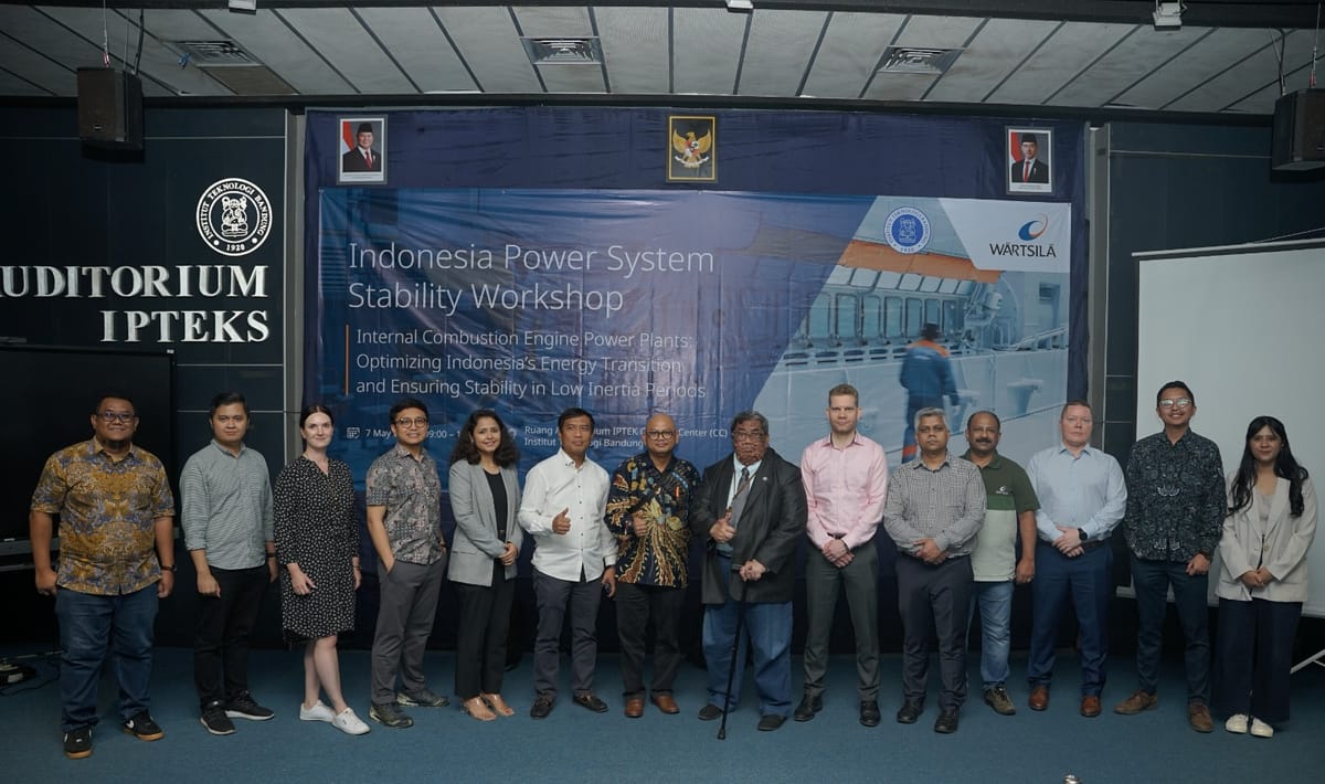 Wärtsilä dan ITB Gelar Workshop Terkait Stabilitas Sistem Kelistrikan Dalam Mendukung Transisi Energi Indonesia