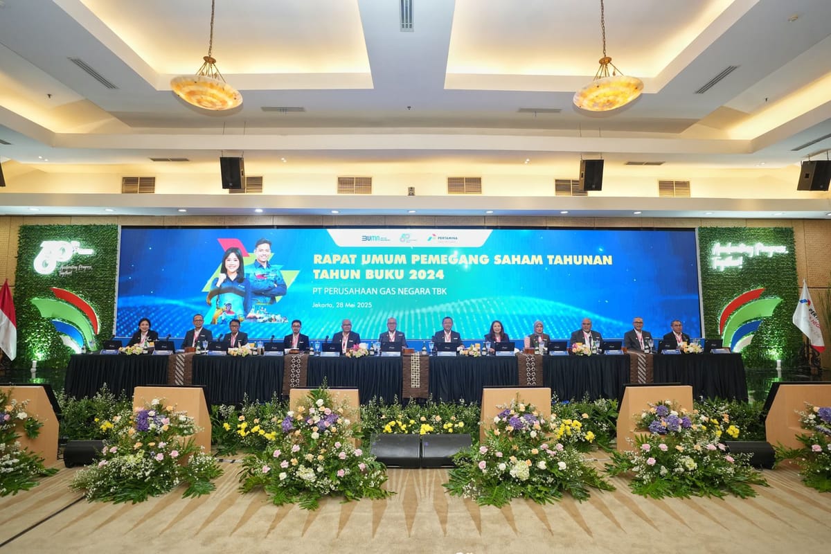 Bagi Pemegang Saham PGN, Ini Jadwal Pembagian Deviden Tahun Buku 2024