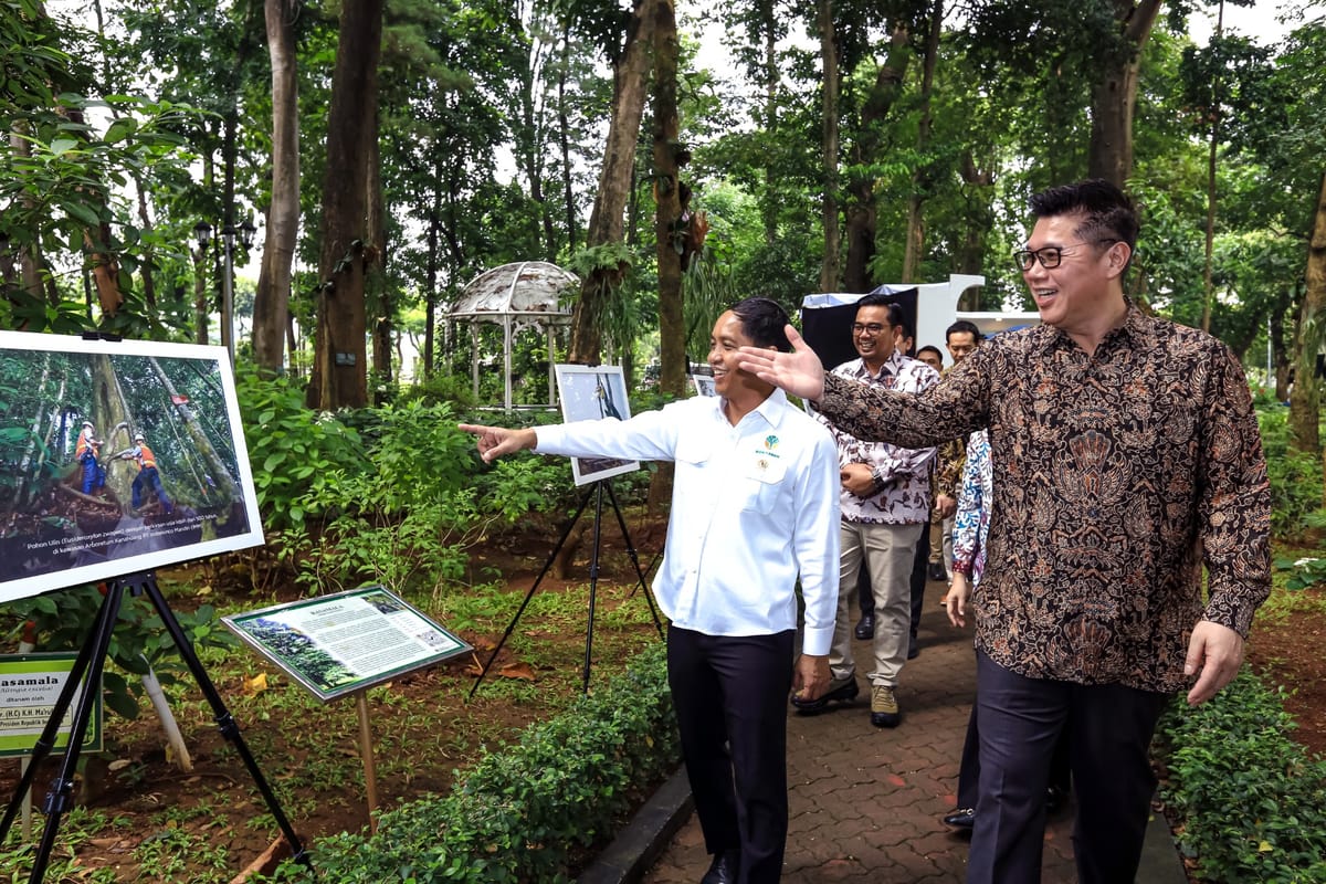 ITM Serahkan Lumbung Bibit Terbesar Persemaian Mentawir Untuk Negeri