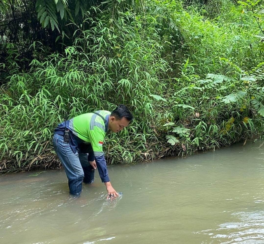 Hasil Uji Laboratorium Buktikan PT Abadi Ogan Cemerlang Tidak Mencemari Sungai Wal