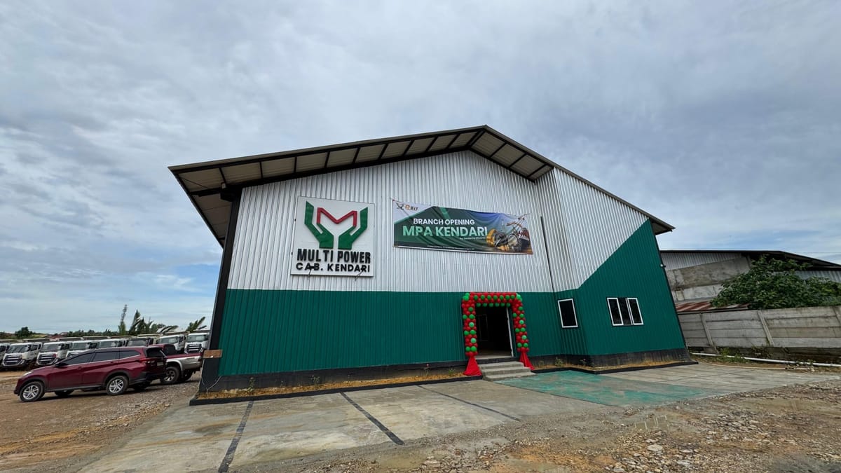 Perkuat Layanan di Industri Nikel, Multi Power Aditama Buka Cabang di Kendari