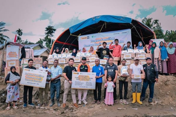 Dorong Pemulihan Sumatera, Trakindo Salurkan Bantuan Tahap Lanjutan