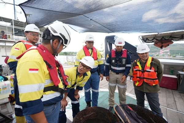 Studi Rekolonisasi di Area Operasional AMMAN Tunjukkan Tren Positif bagi Ekosistem Laut