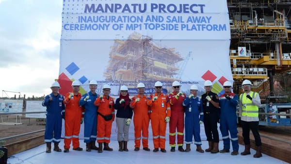 Topside Proyek Manpatu Berhasil Dikapalkan, Tonggak Penting PT Pertamina Hulu Mahakam Dukung Keberlanjutan Produksi Migas Nasional