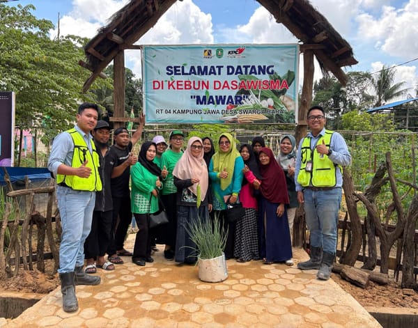 Anak Usaha UT, PAMA Kutai Timur Perkuat Ketahanan Pangan Lewat Program Kebun Dasawisma