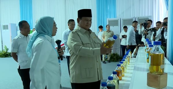Presiden Prabowo: Indonesia Jadi Negara Pertama di Dunia Terapkan Mandatori Biodiesel B50