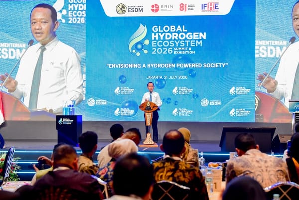 Pemerintah Resmi Luncurkan Pilot Bus Hydrogen Diesel Dua Fuel
