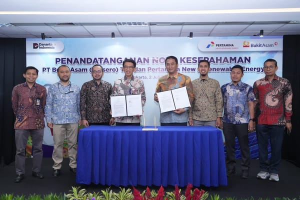 PTBA-PNRE Siap Kembangkan PLTS di Lahan Pascatambang