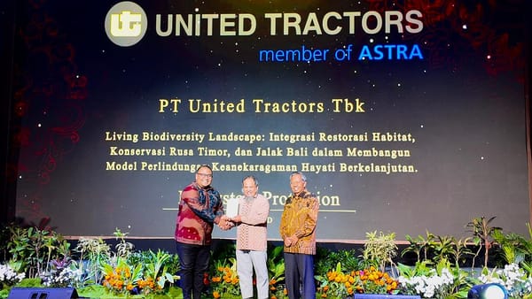 United Tractors Borong 5 Penghargaan Eco-Tech Pioneer and Sustainability Awards 2026