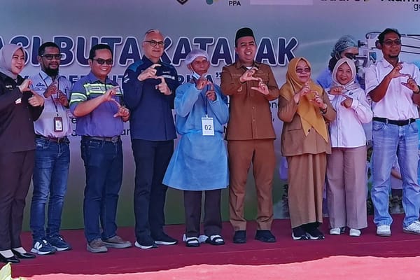 PPA-Adaro Bangun Masa Depan Tabalong Lebih Sehat dan Produktif Lewat Program Operasi Katarak Gratis