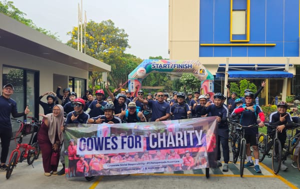 Peringati HUT ke-33, PAMA Gelar Gowes for Charity dan Salurkan Bantuan ke Panti Asuhan