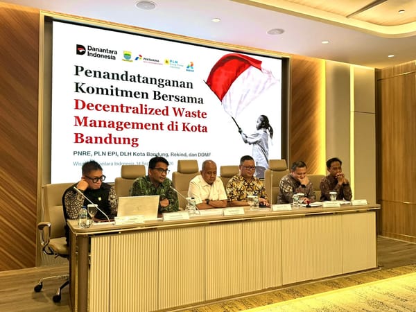Pertamina NRE Dorong Waste-to-Value melalui Proyek Decentralized Waste Management di Kota Bandung