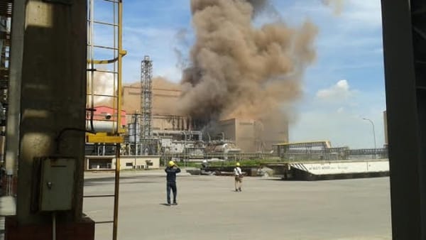 Pabrik Krakatau Posco Meledak, Tujuh Orang Luka-luka