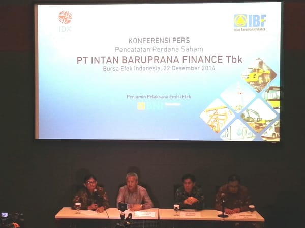 Perusahaan Leasing Alat Berat Tawarkan Saham Perdana