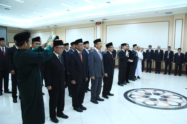 Pelantikan Pejabat Eselon I dan II Kementerian ESDM