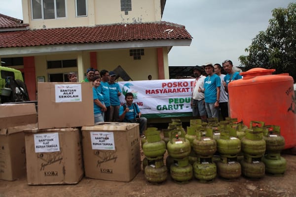 Tambang Peduli Bencana Banjir Bandang Garut