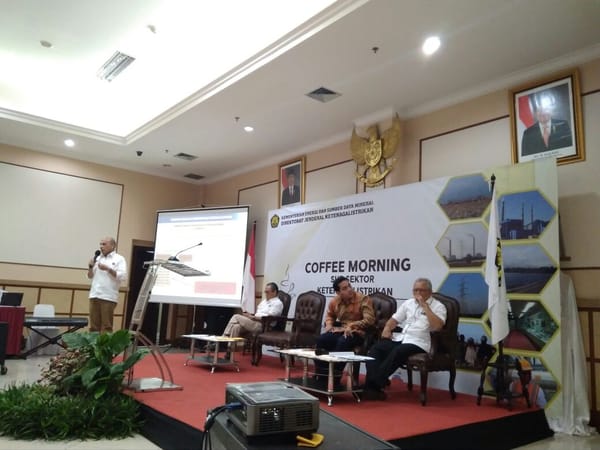 Sambil Ngopi, Dirjen Gatrik Sosialisasi Permen Wajib SNI