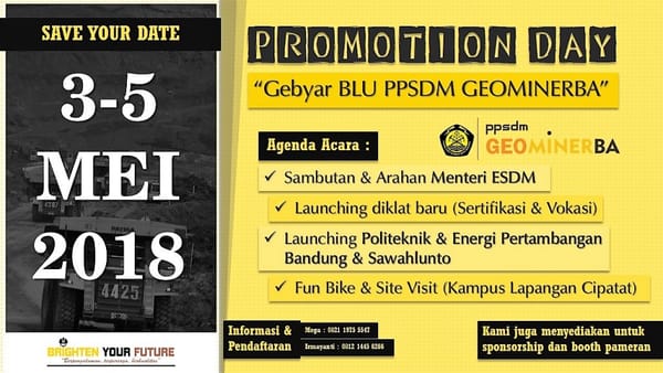 PPSDM GEOMINERBA Launching Politeknik Energi Pertambangan