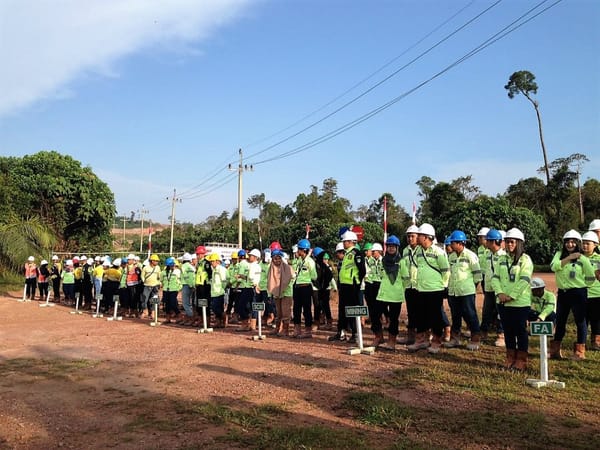 Meriahkan Hari Lingkungan Hidup Sedunia, PT Sago Prima Pratama Gelar Upacara