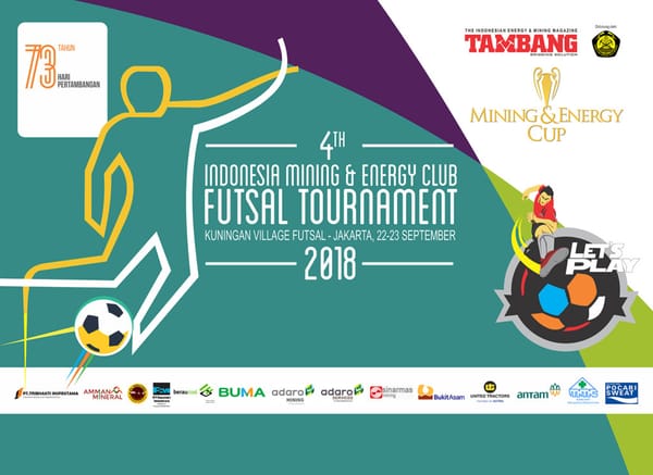 Selasa, Jadwal Pengundian Tanding Turnamen Futsal Tambang