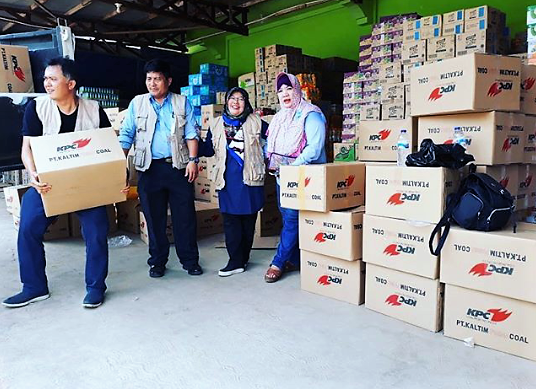 Kaltim Prima Coal Kirim Logistik Ke Palu