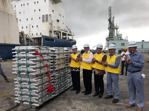 Inalum Ekspor Aluminium Primer ke Pasar Dunia