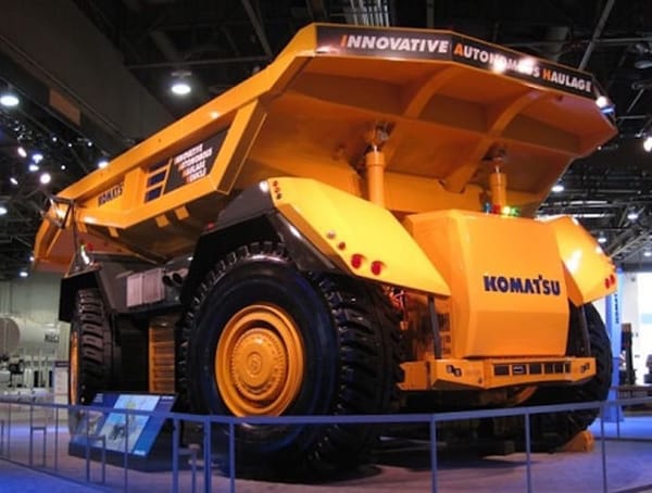 Truk Tanpa Sopir, Komatsu Gandeng Nokia