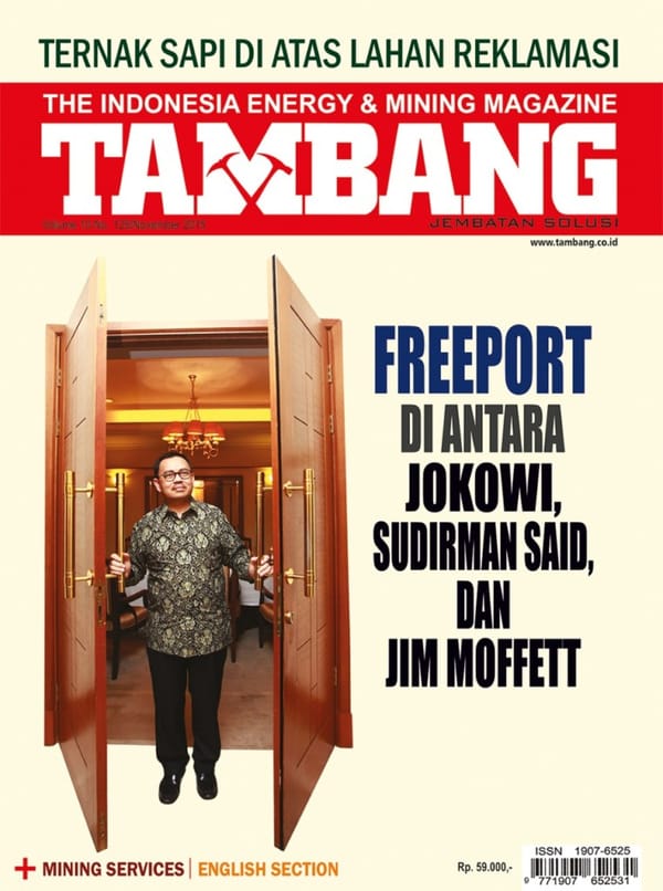 Wawancara Majalah TAMBANG dengan Sudirman Said Tahun 2015