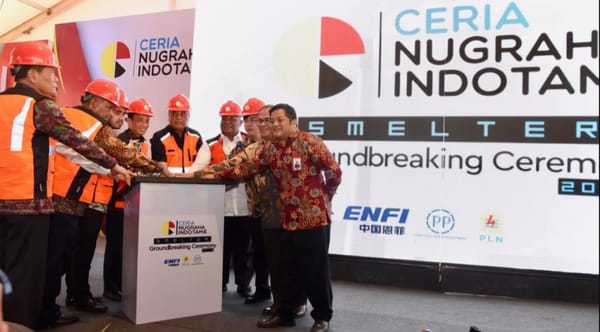 Akhirnya, Ceria Mulai Bangun Smelter