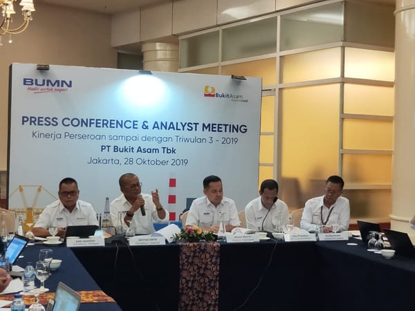 Harga Batu Bara Tertekan, Bukit Asam Masih Raup Untung