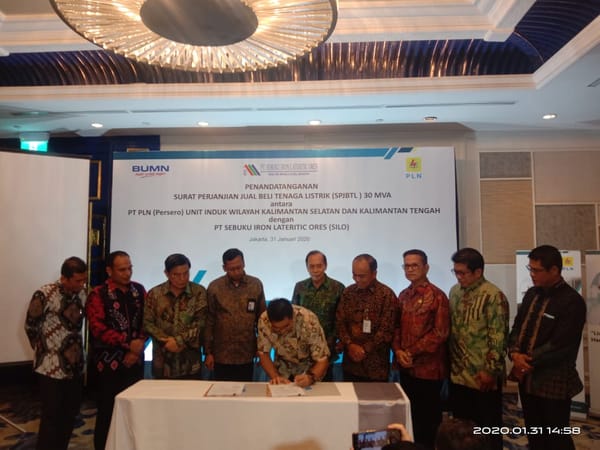 PT SILO Tandatangani Perjanjian Jual Beli Listrik Dengan PLN