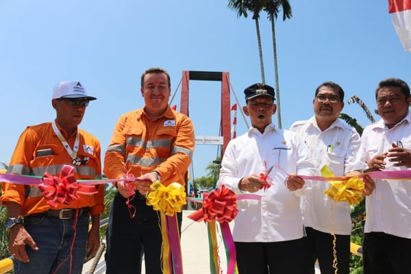 PT Agincourt Resources Serahterimakan Dua Proyek CSR
