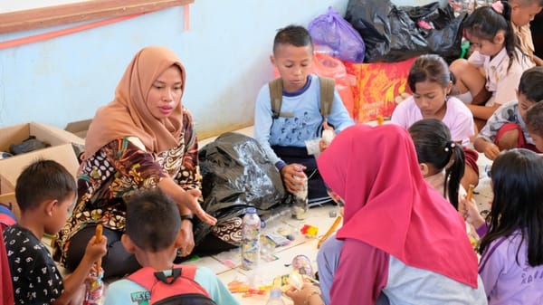 Harita Nickel Ajak Siswa Sekolah Sulap Sampah Plastik