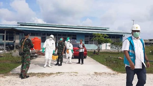 PLN  Amankan Listrik Lokasi Observasi WNI Dari Wuhan