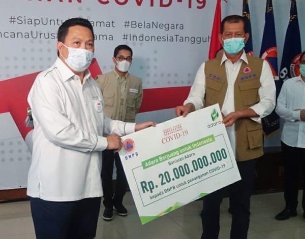 Kucurkan Bantuan Corona Rp 20 Miliar, Bos Adaro Ajak Swasta Ikut Turun Tangan