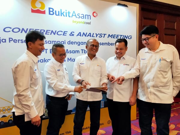 Bukit Asam Cetak Laba 2019 Sebesar Rp 4,1 Triliun