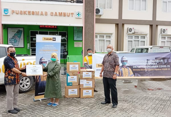 Trakindo Donasikan Puluhan Ribu APD Untuk Para Medis