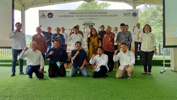 Hadiri HUT Perhapi, Wamen BUMN Bahas Papua School of Mine