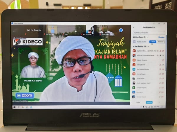 Selama Ramadan, Kideco Jaya Agung Gelar Pengajian Virtual Di Site